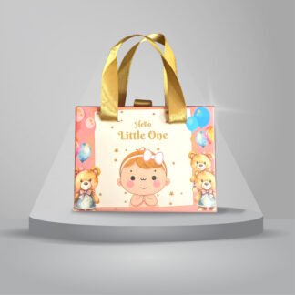 Pink Baby Themed Silver Coin Gift Set (999 Pure Silver, 3 Coins)