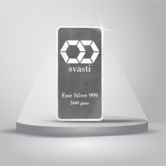 500 gms Silver Bar (999 purity)