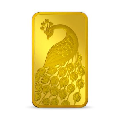 MMTC-PAMP 2 Gram Peacock Gold Bar (24K, 999.9 Purity)