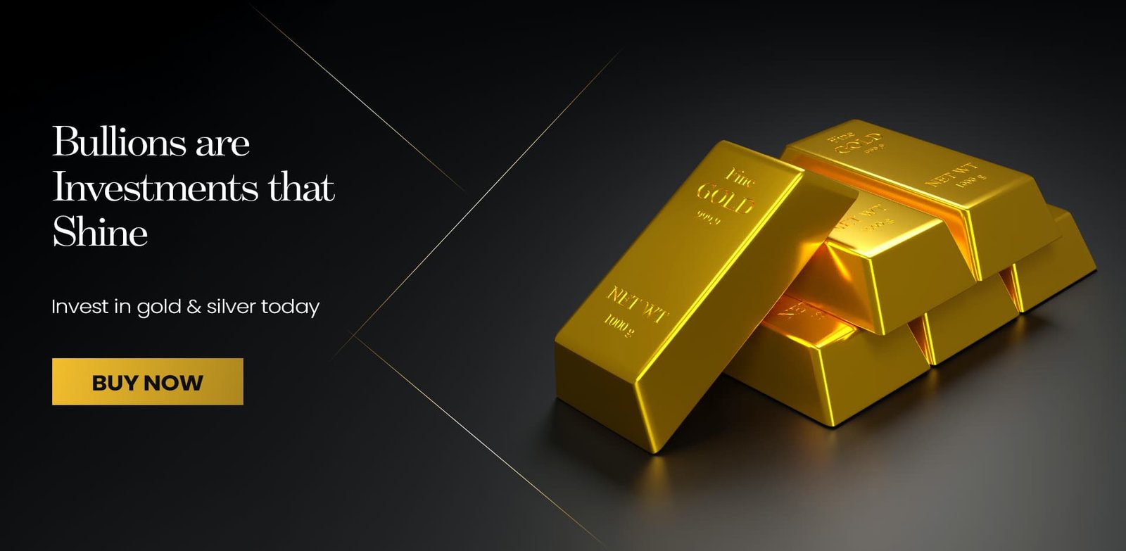 Invest in Gold & Silver today Banner