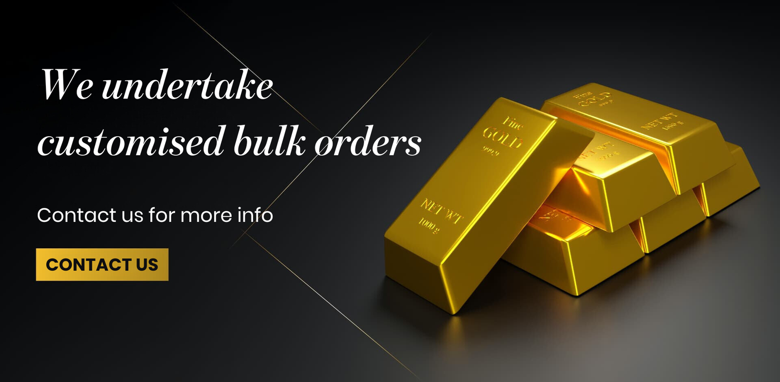 Invest in Gold & Silver today Banner