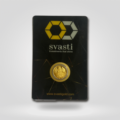 1 gram 24 Karat Gold coin with Lakshmi - Image 3