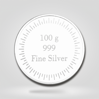 100 grams Silver Coin (999 purity) - Image 2